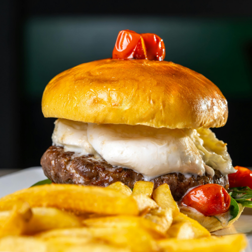 The Mozzarella Burger