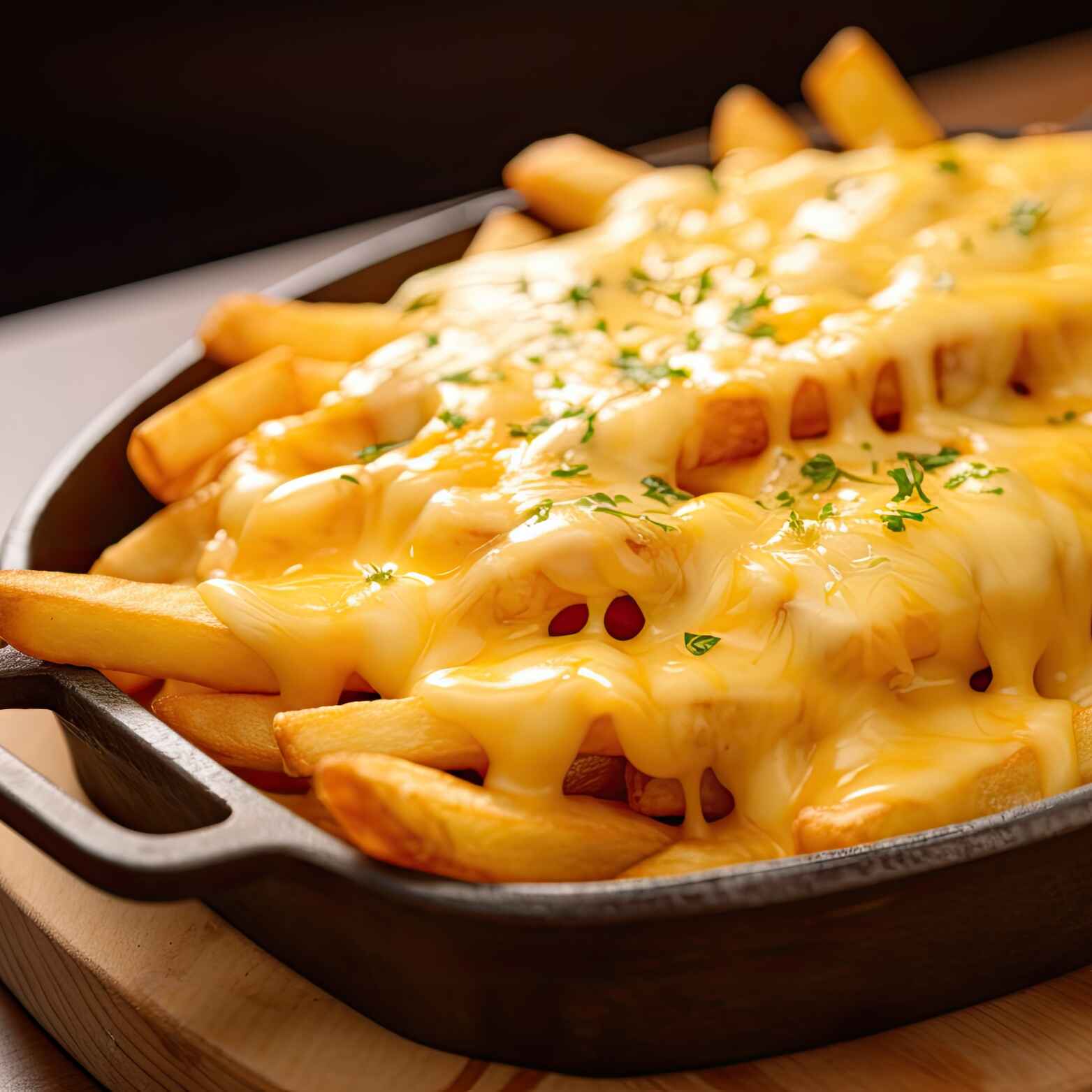 Indian Cheesy Fries