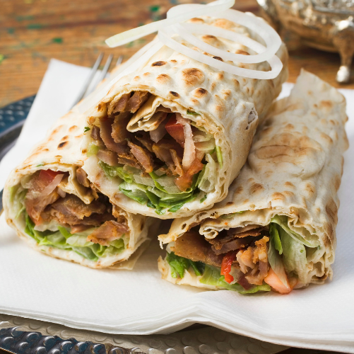 Chicken Doner Wrap