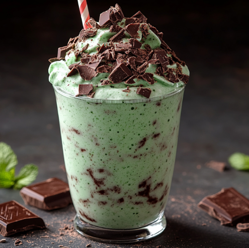 Minted Oreo Milkshake